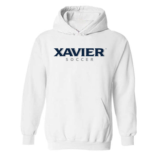 Xavier - NCAA Men's Soccer : Connor Dora - Classic Shersey Hooded Sweatshirt-0