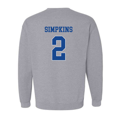 Seton Hall - NCAA Men's Basketball : Tajuan Simpkins - Classic Shersey Crewneck Sweatshirt-1