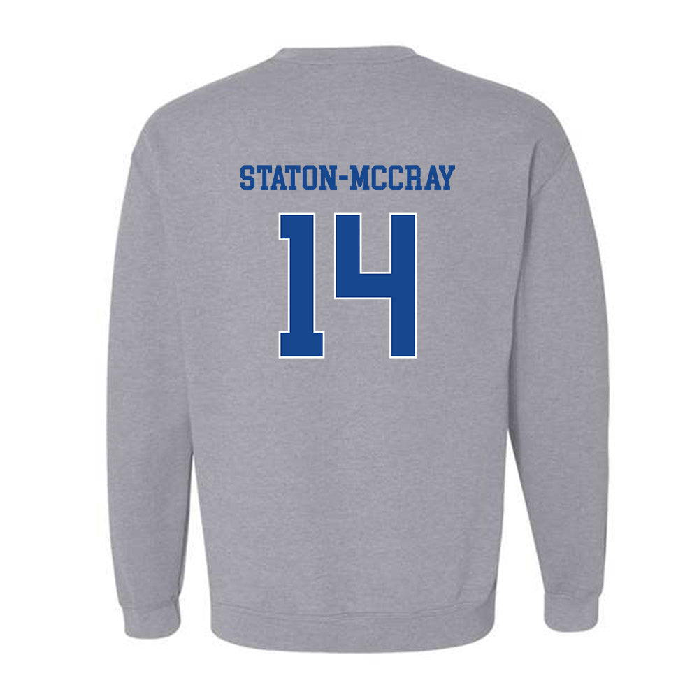 Seton Hall - NCAA Men's Basketball : AJ Staton-McCray - Classic Shersey Crewneck Sweatshirt-1