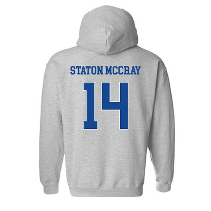Seton Hall - NCAA Men's Basketball : AJ Staton McCray - Classic Shersey Hooded Sweatshirt-1