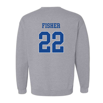 Seton Hall - NCAA Men's Basketball : Elijah Fisher - Classic Shersey Crewneck Sweatshirt-1