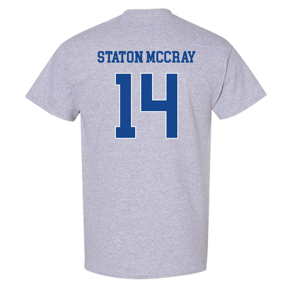 Seton Hall - NCAA Men's Basketball : AJ Staton McCray - Classic Shersey T-Shirt-1