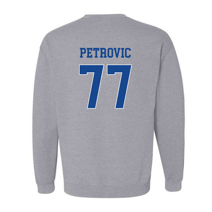 Seton Hall - NCAA Men's Basketball : Mihailo Petrovic - Classic Shersey Crewneck Sweatshirt-1