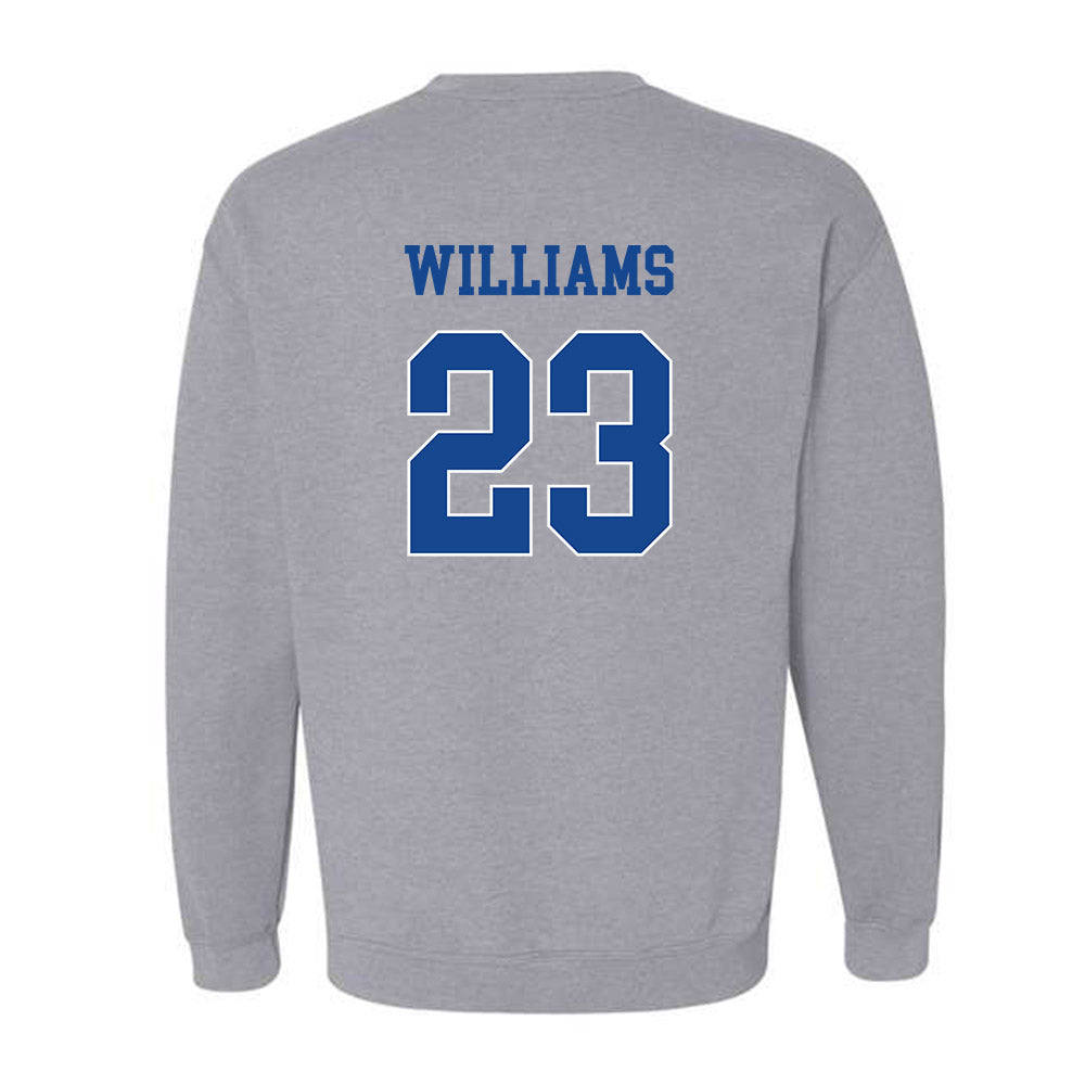 Seton Hall - NCAA Men's Basketball : Michael Williams - Classic Shersey Crewneck Sweatshirt-1
