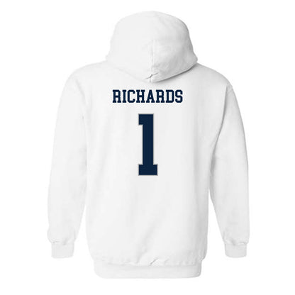 Xavier - NCAA Women's Basketball : Payton Richards - Classic Shersey Hooded Sweatshirt-1