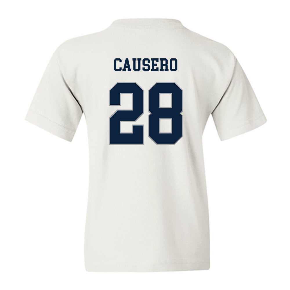 Xavier - NCAA Baseball : Lincoln Causero - Classic Shersey Youth T-Shirt-1