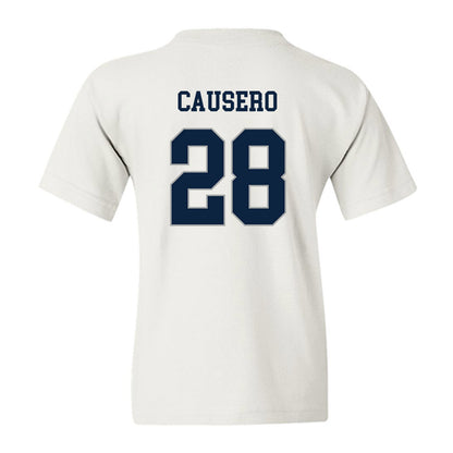 Xavier - NCAA Baseball : Lincoln Causero - Classic Shersey Youth T-Shirt-1
