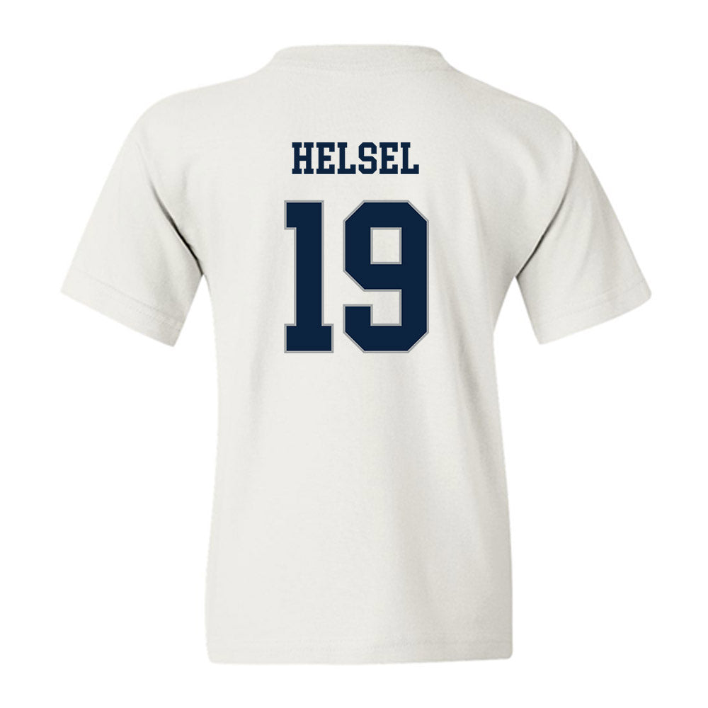 Xavier - NCAA Baseball : Garrett Helsel - Classic Shersey Youth T-Shirt-1