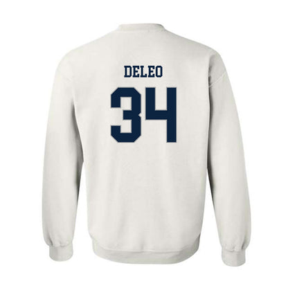 Xavier - NCAA Baseball : Asher DeLeo - Classic Shersey Crewneck Sweatshirt-1