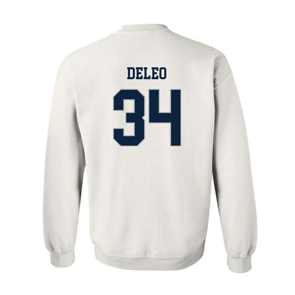 Xavier - NCAA Baseball : Asher DeLeo - Classic Shersey Crewneck Sweatshirt-1