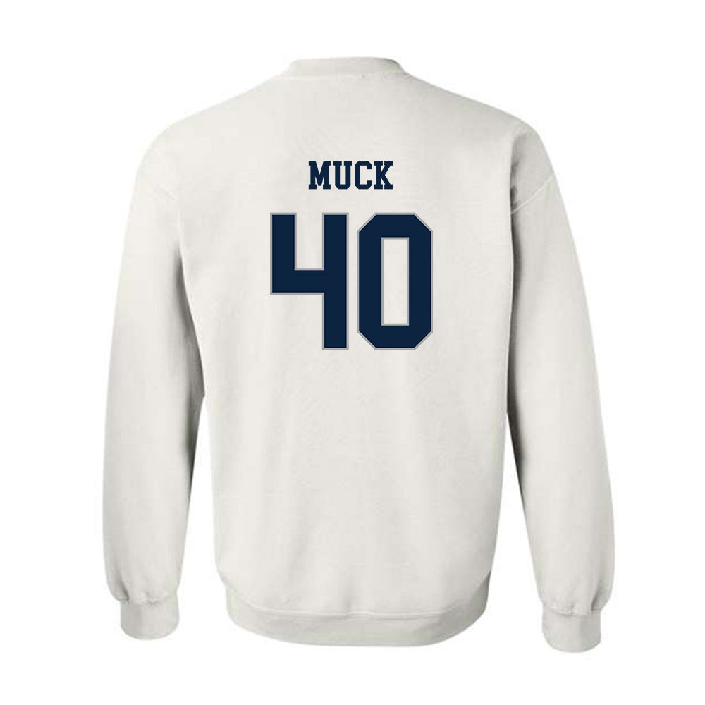 Xavier - NCAA Baseball : Karter Muck - Classic Shersey Crewneck Sweatshirt-1