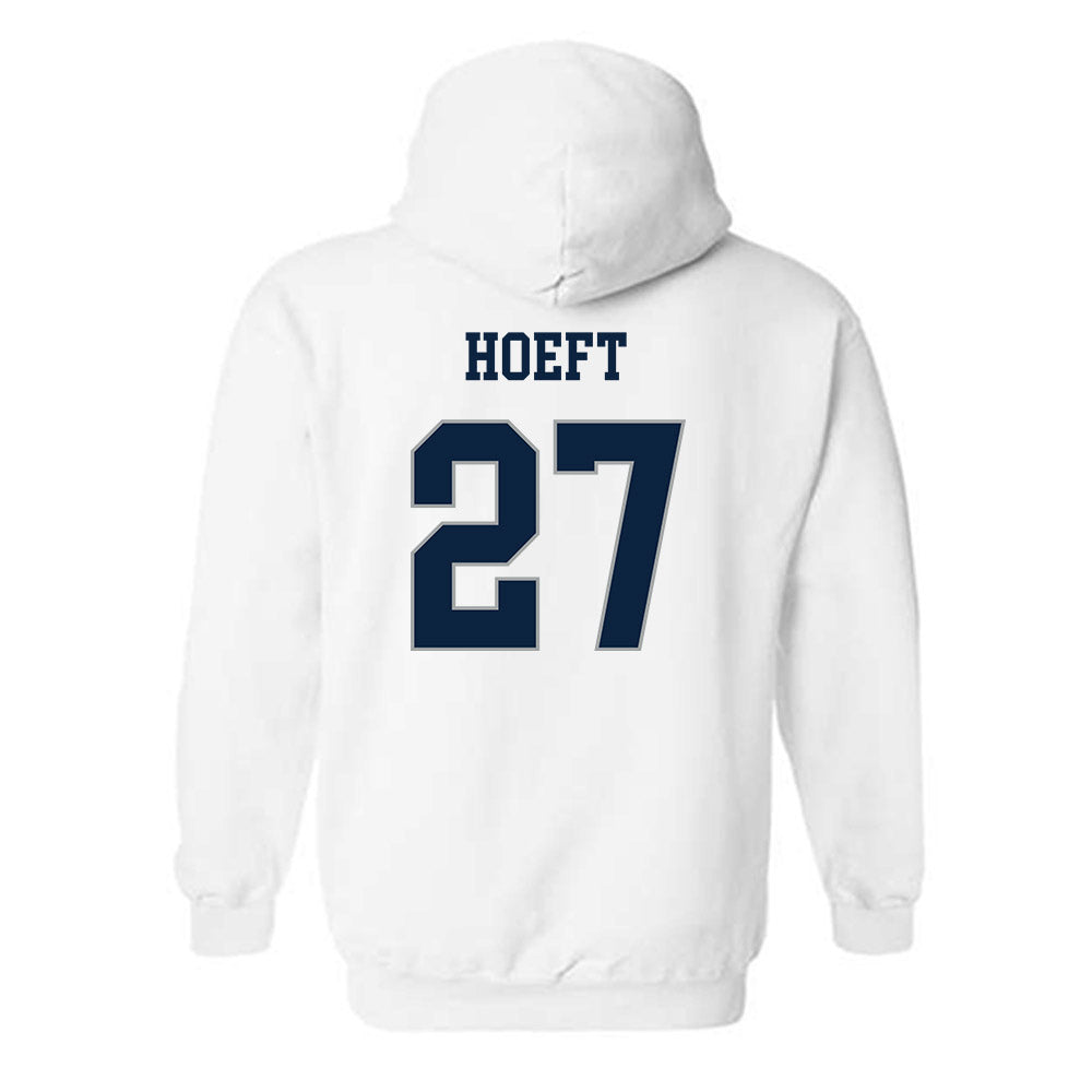 Xavier - NCAA Baseball : Sam Hoeft - Classic Shersey Hooded Sweatshirt-1