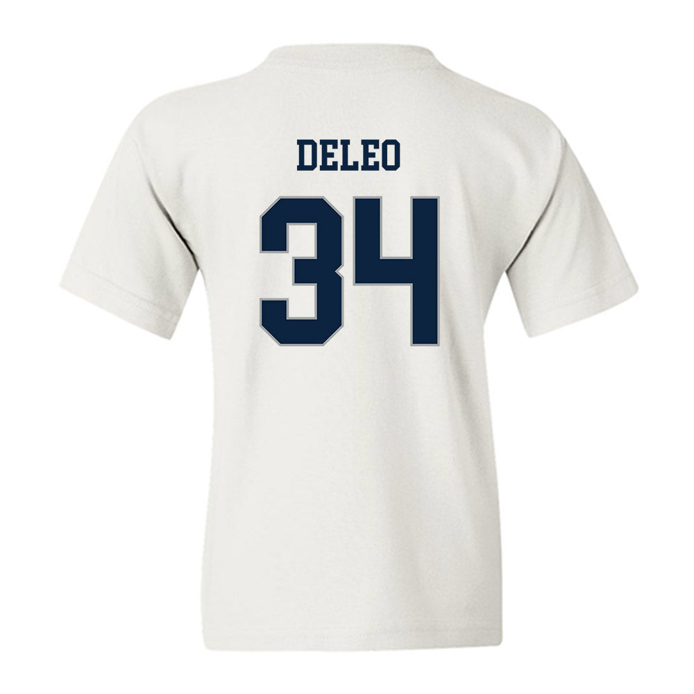 Xavier - NCAA Baseball : Asher DeLeo - Classic Shersey Youth T-Shirt-1