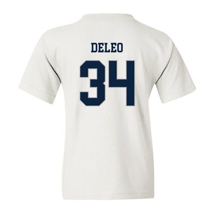 Xavier - NCAA Baseball : Asher DeLeo - Classic Shersey Youth T-Shirt-1