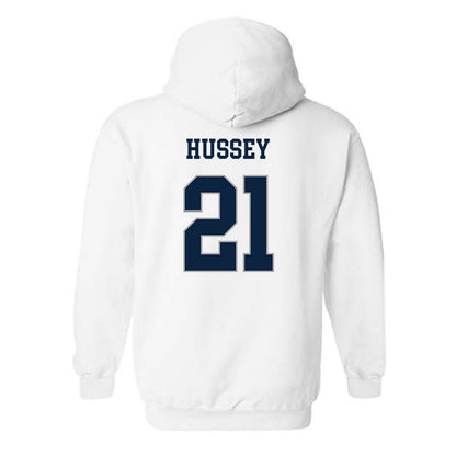 Xavier - NCAA Baseball : Ryan Hussey - Classic Shersey Hooded Sweatshirt-1