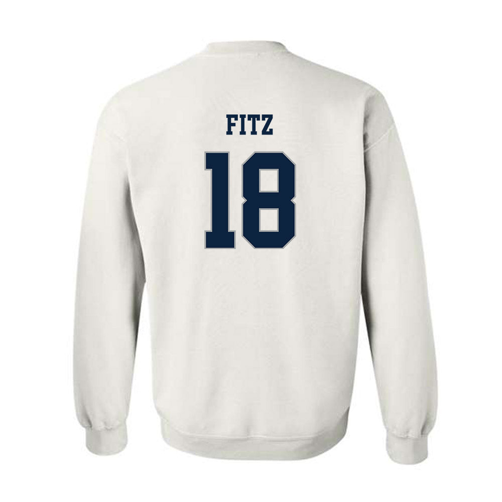 Xavier - NCAA Baseball : Jonathan Fitz - Classic Shersey Crewneck Sweatshirt-1