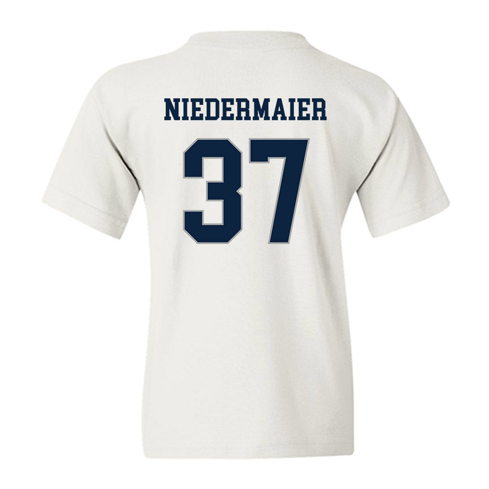 Xavier - NCAA Baseball : Roger Niedermaier - Classic Shersey Youth T-Shirt-1