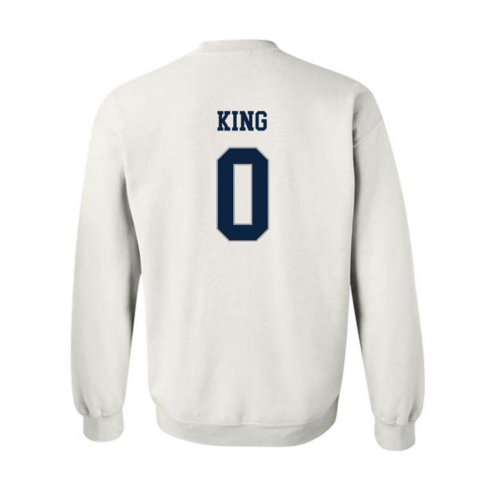 Xavier - NCAA Baseball : Alex King - Classic Shersey Crewneck Sweatshirt-1