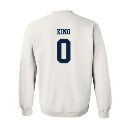 Xavier - NCAA Baseball : Alex King - Classic Shersey Crewneck Sweatshirt-1