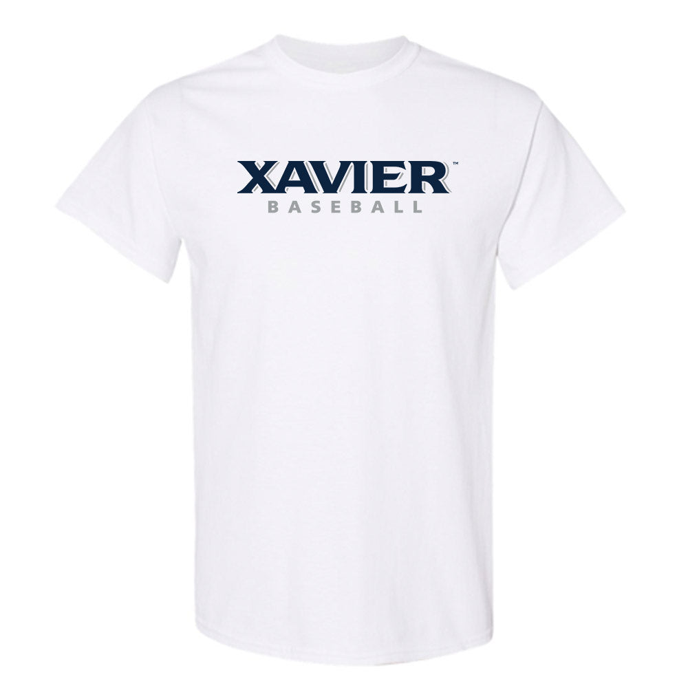 Xavier - NCAA Baseball : Asher DeLeo - Classic Shersey T-Shirt-0