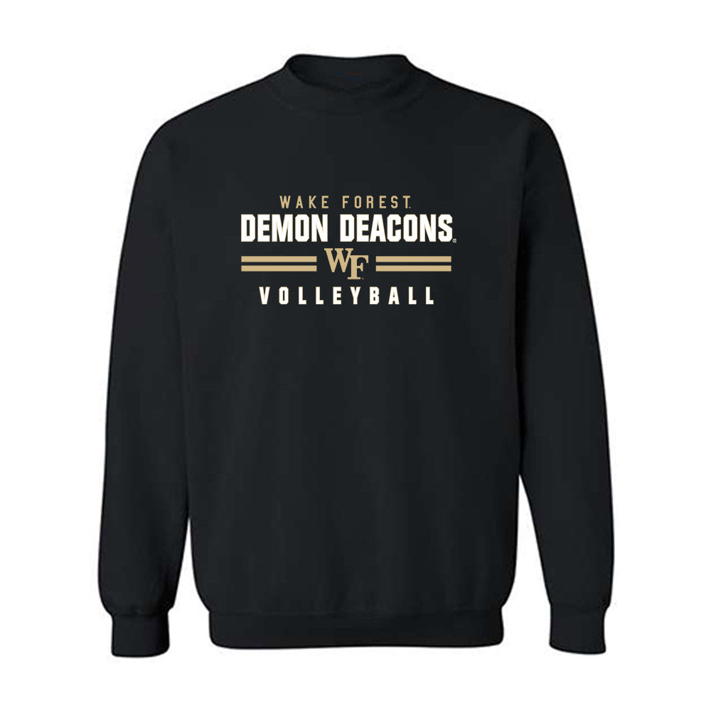 Wake Forest - NCAA Women's Volleyball : Becca Bellows - Classic Shersey Crewneck Sweatshirt-0