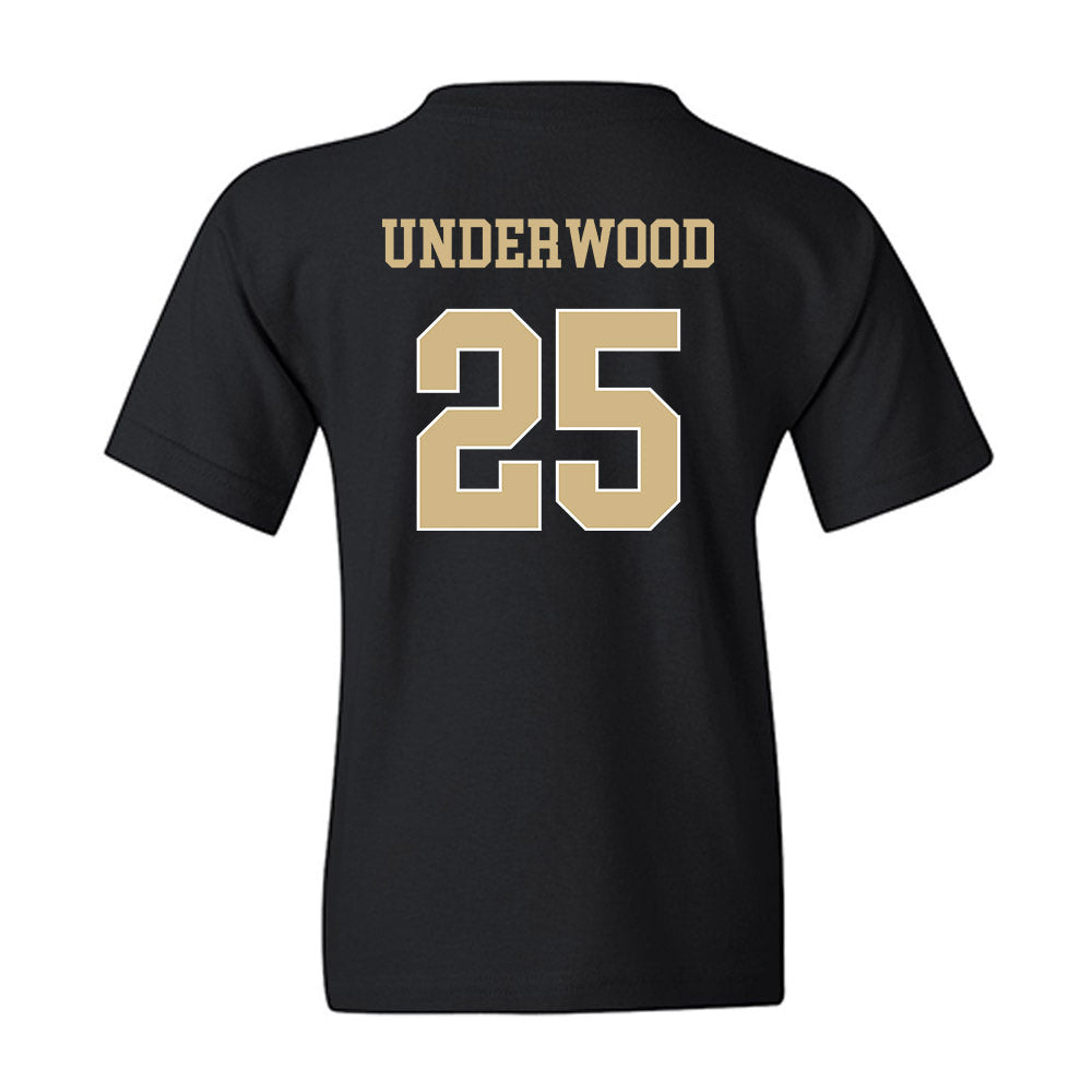 Wake Forest - NCAA Men's Basketball : Will Underwood - Classic Shersey Youth T-Shirt-1