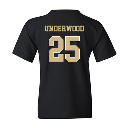 Wake Forest - NCAA Men's Basketball : Will Underwood - Classic Shersey Youth T-Shirt-1