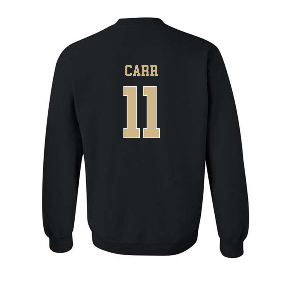 Wake Forest - NCAA Football : Nyquavion Carr - Classic Shersey Crewneck Sweatshirt-1