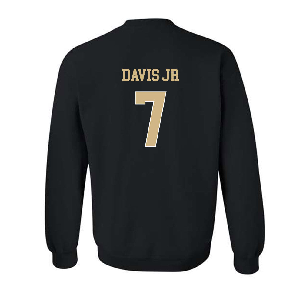 Wake Forest - NCAA Football : Wondame Davis Jr - Classic Shersey Crewneck Sweatshirt-1