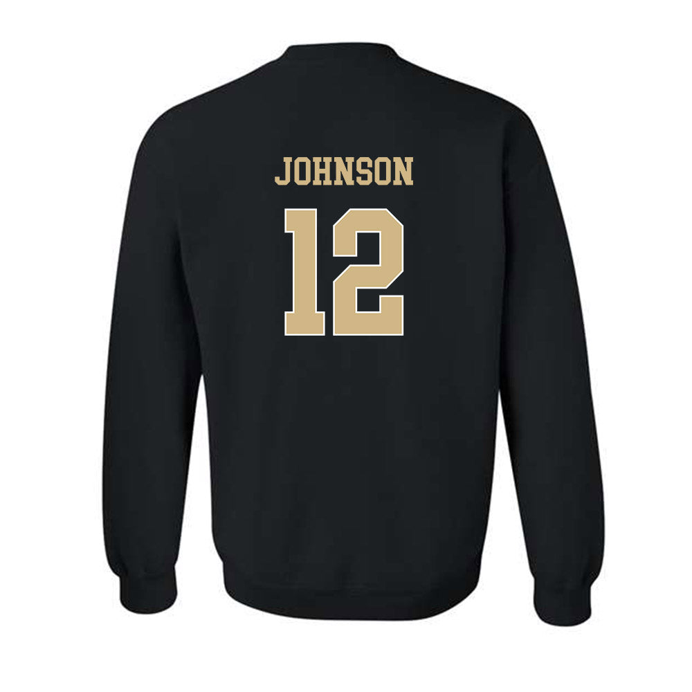 Wake Forest - NCAA Football : Kamrean Johnson - Classic Shersey Crewneck Sweatshirt-1
