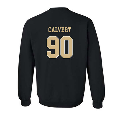 Wake Forest - NCAA Football : Connor Calvert - Classic Shersey Crewneck Sweatshirt-1