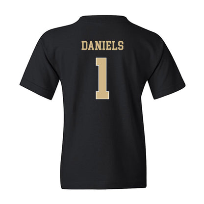 Wake Forest - NCAA Football : Kahnen Daniels - Classic Shersey Youth T-Shirt-1