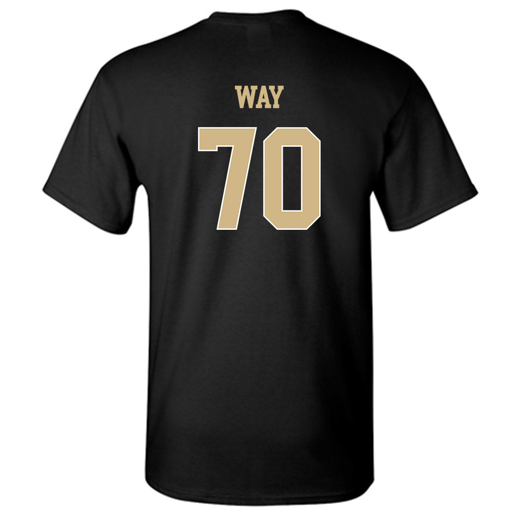 Wake Forest - NCAA Football : Will Way - Classic Shersey T-Shirt-1