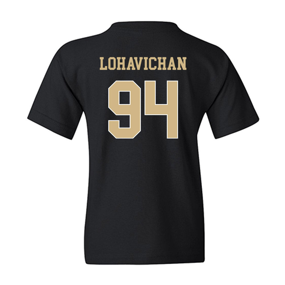 Wake Forest - NCAA Football : Zach Lohavichan - Classic Shersey Youth T-Shirt-1