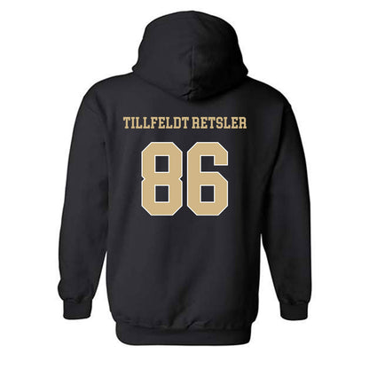 Wake Forest - NCAA Football : Maximilian Tillfeldt Retsler - Classic Shersey Hooded Sweatshirt-1