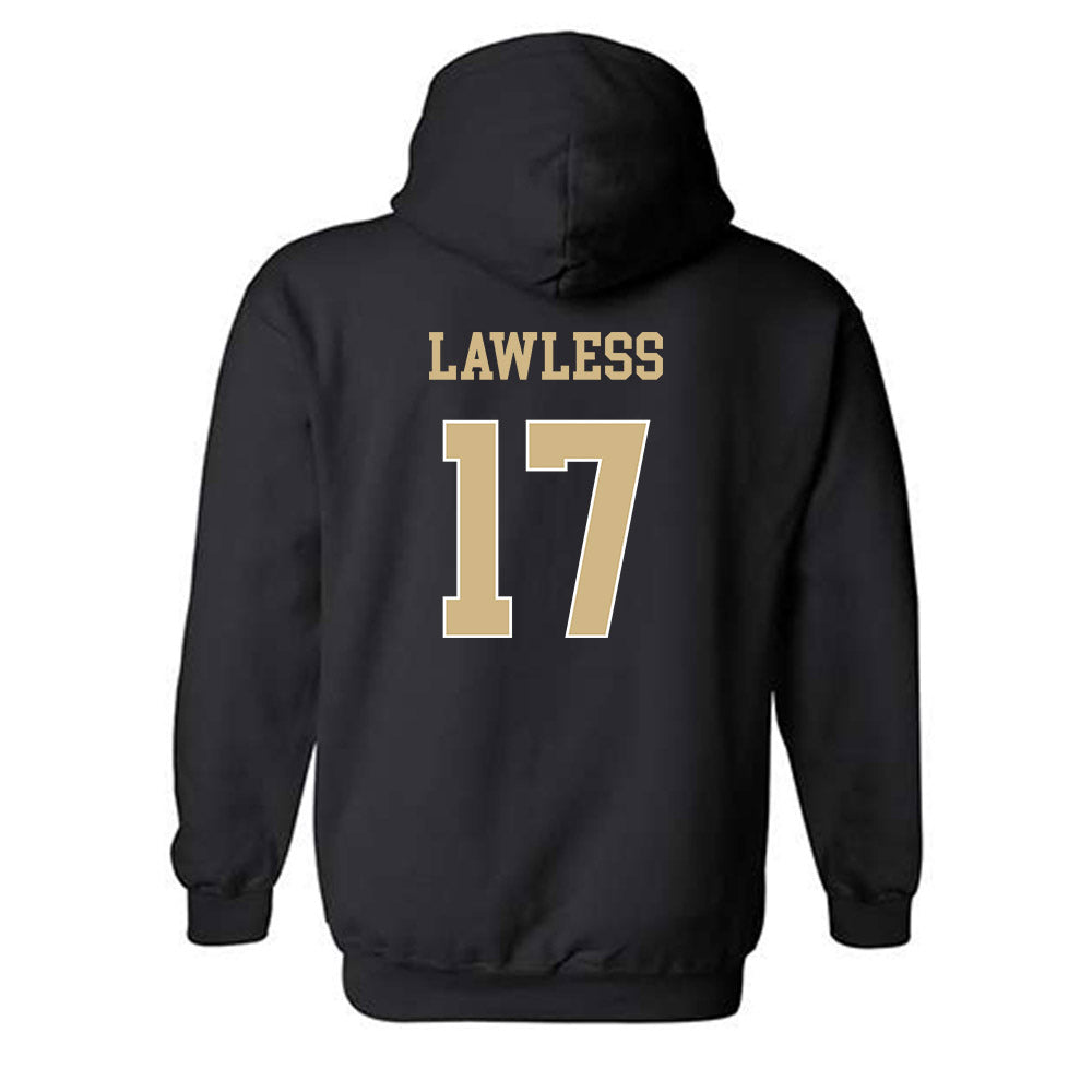 Wake Forest - NCAA Football : Grant Lawless - Classic Shersey Hooded Sweatshirt-1