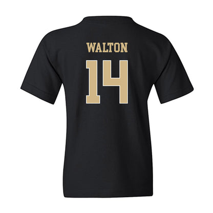 Wake Forest - NCAA Football : Tyler Walton - Classic Shersey Youth T-Shirt-1