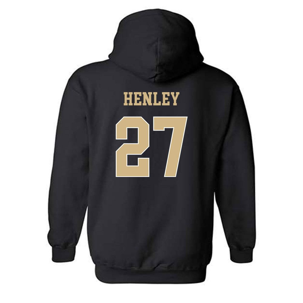 Wake Forest - NCAA Football : Ryan Henley - Classic Shersey Hooded Sweatshirt-1