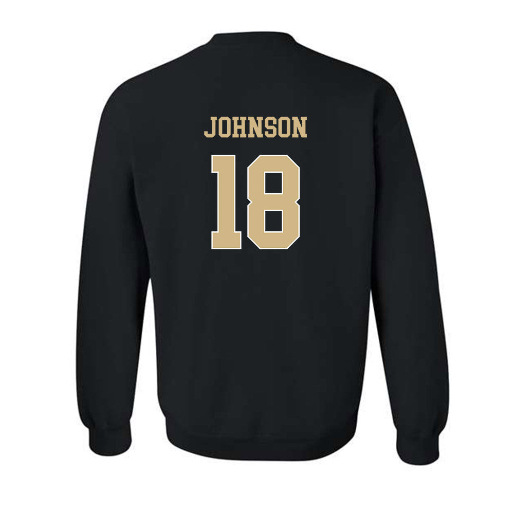 Wake Forest - NCAA Football : DJ Johnson - Classic Shersey Crewneck Sweatshirt-1