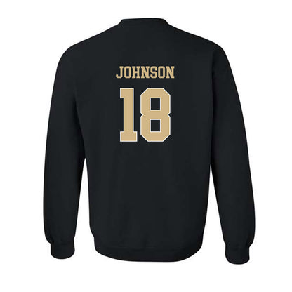 Wake Forest - NCAA Football : DJ Johnson - Classic Shersey Crewneck Sweatshirt-1