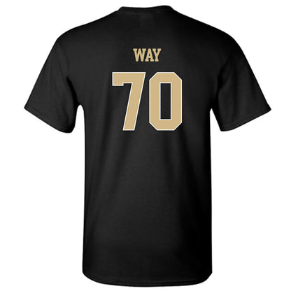 Wake Forest - NCAA Football : Will Way - Classic Shersey T-Shirt-1