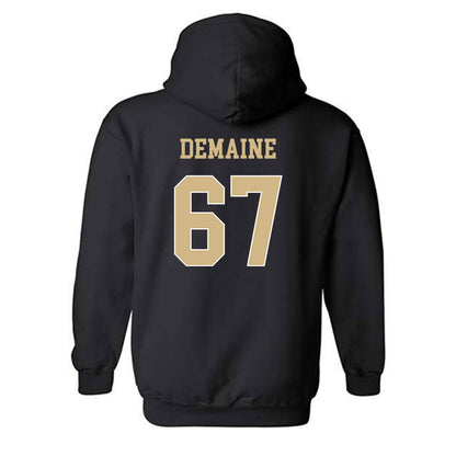 Wake Forest - NCAA Football : Elliot Demaine - Classic Shersey Hooded Sweatshirt-1
