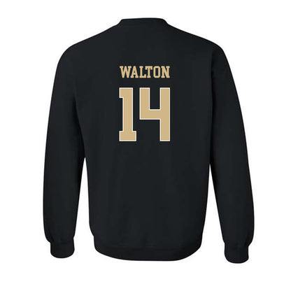 Wake Forest - NCAA Football : Tyler Walton - Classic Shersey Crewneck Sweatshirt-1