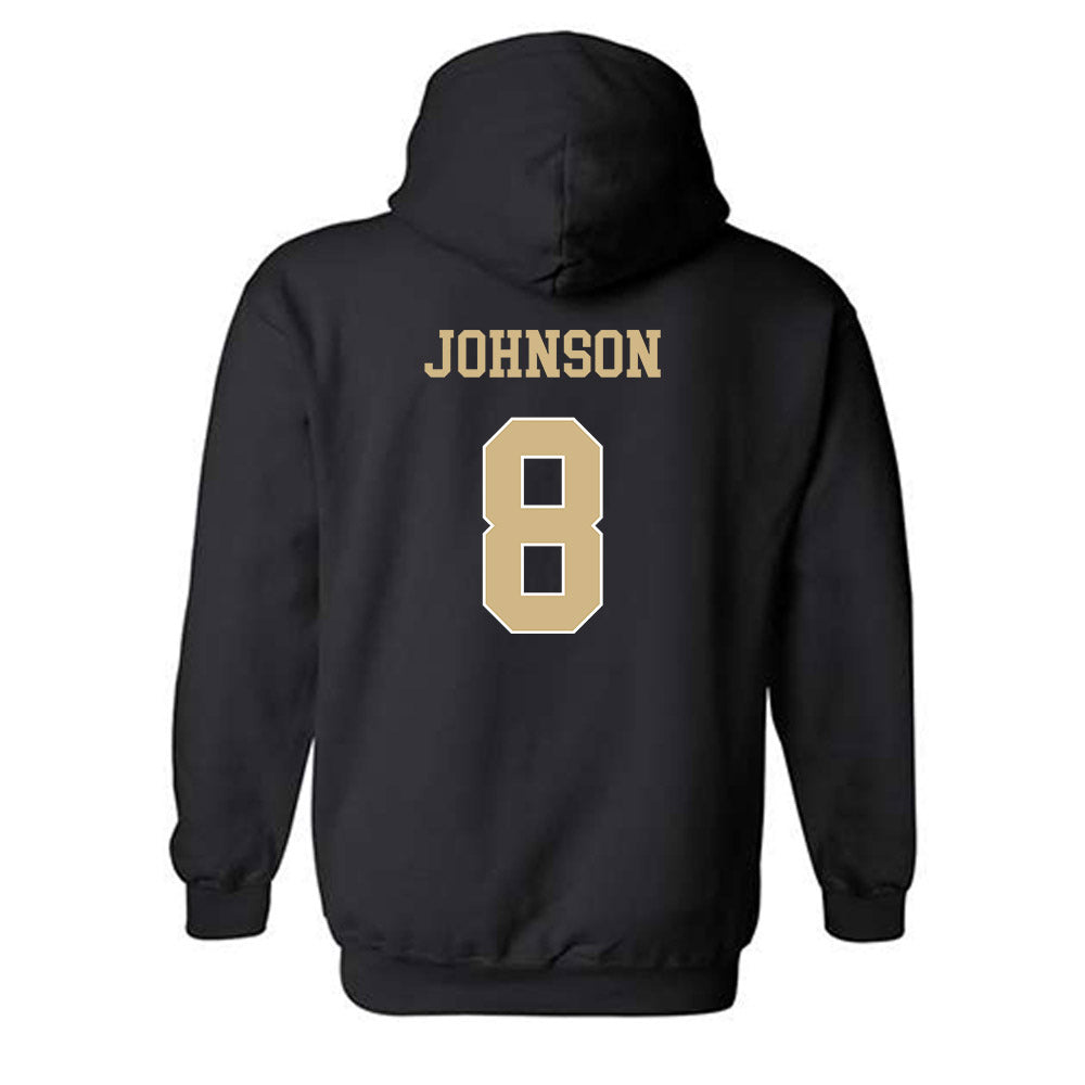 Wake Forest - NCAA Football : Braylon Johnson - Classic Shersey Hooded Sweatshirt-1