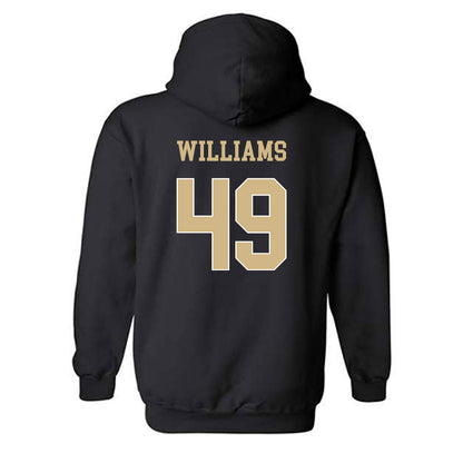 Wake Forest - NCAA Football : Eric Williams - Classic Shersey Hooded Sweatshirt-1