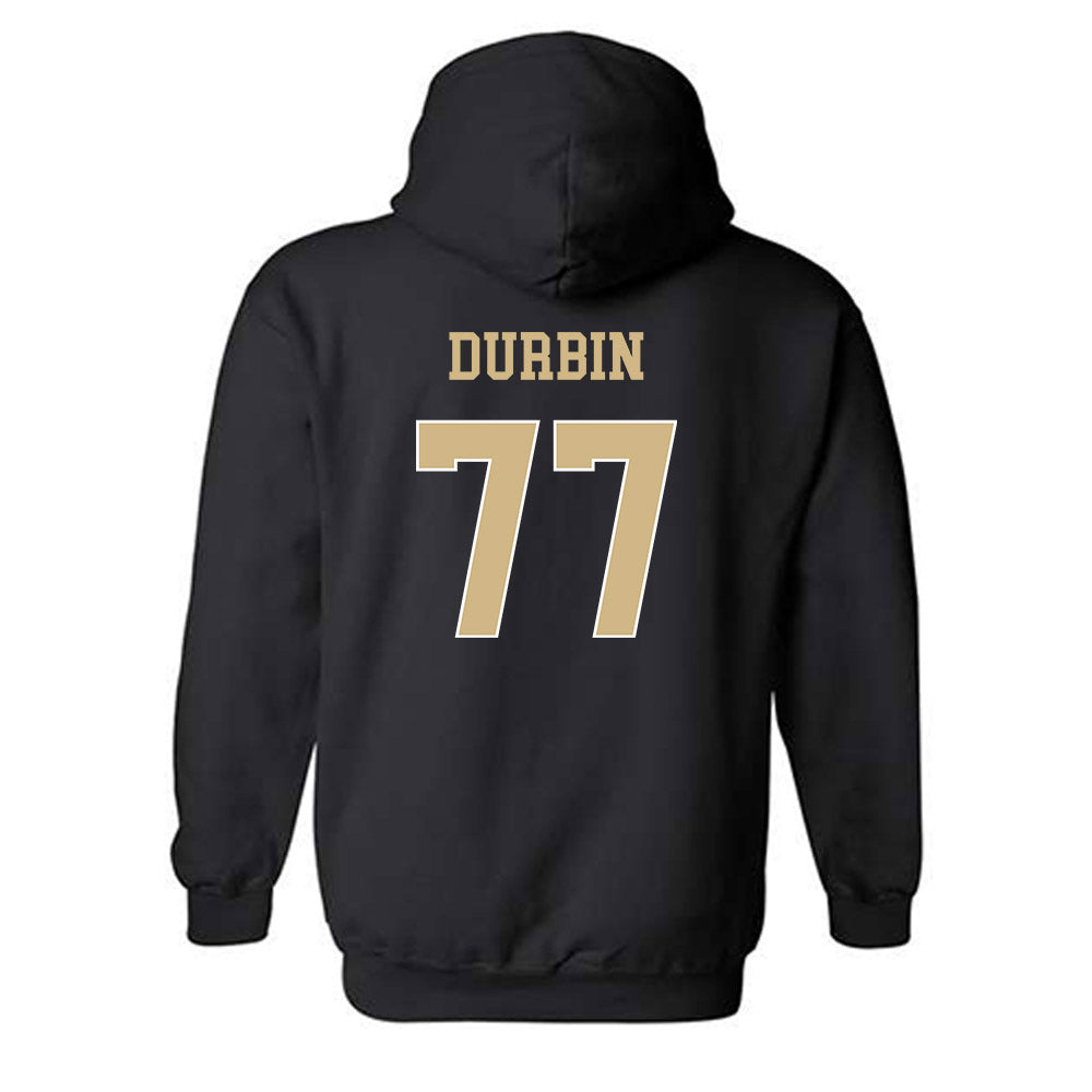 Wake Forest - NCAA Football : Dylan Durbin - Classic Shersey Hooded Sweatshirt-1