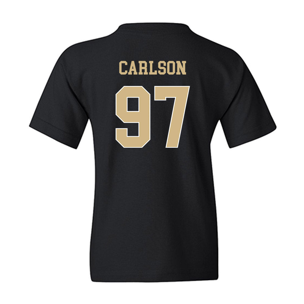 Wake Forest - NCAA Football : Caleb Carlson - Classic Shersey Youth T-Shirt-1