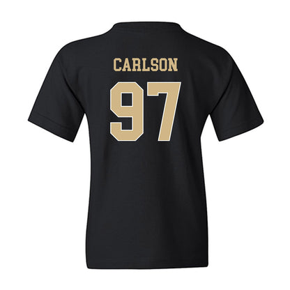 Wake Forest - NCAA Football : Caleb Carlson - Classic Shersey Youth T-Shirt-1