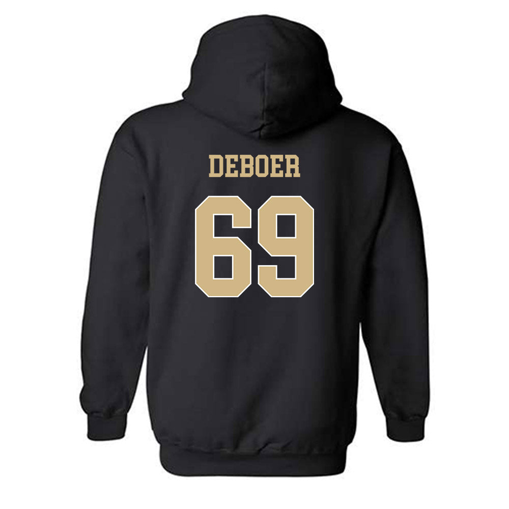 Wake Forest - NCAA Football : Dalton DeBoer - Classic Shersey Hooded Sweatshirt-1