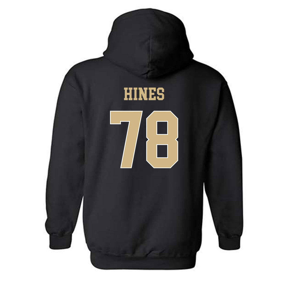 Wake Forest - NCAA Football : Jack Hines - Classic Shersey Hooded Sweatshirt-1